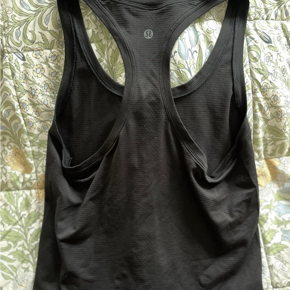 Black Racerback Tank Top - Picture 2 of 2